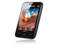 Samsung Star 3 Duos, design com linhas suaves